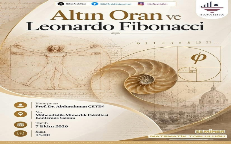 Seminer: Altın Oran ve Leonardo Fibonacci
